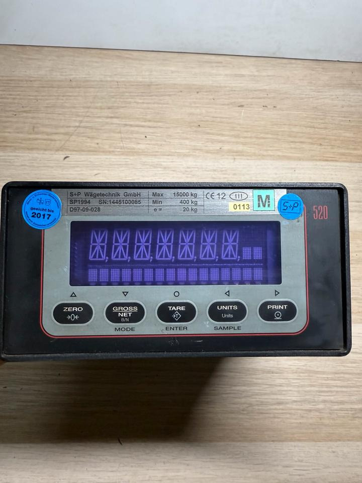 RICE LAKE WEIGHING SYSTEMS 520-1B - Электрическая система для Грузовиков: фото 2 RICE LAKE WEIGHING SYSTEMS 520-1B - Электрическая система для Грузовиков: фото 2