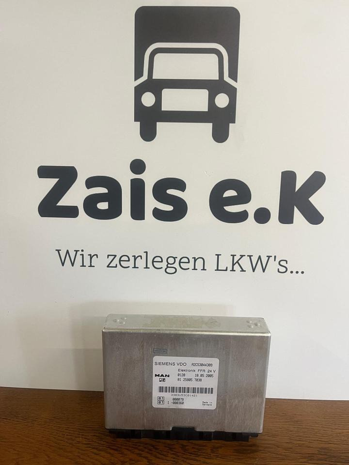 MAN SIEMENS VDO ELEKTRONIK FFR Steuergerät 81258057038 - Запчасти: фото 1 MAN SIEMENS VDO ELEKTRONIK FFR Steuergerät 81258057038 - Запчасти: фото 1