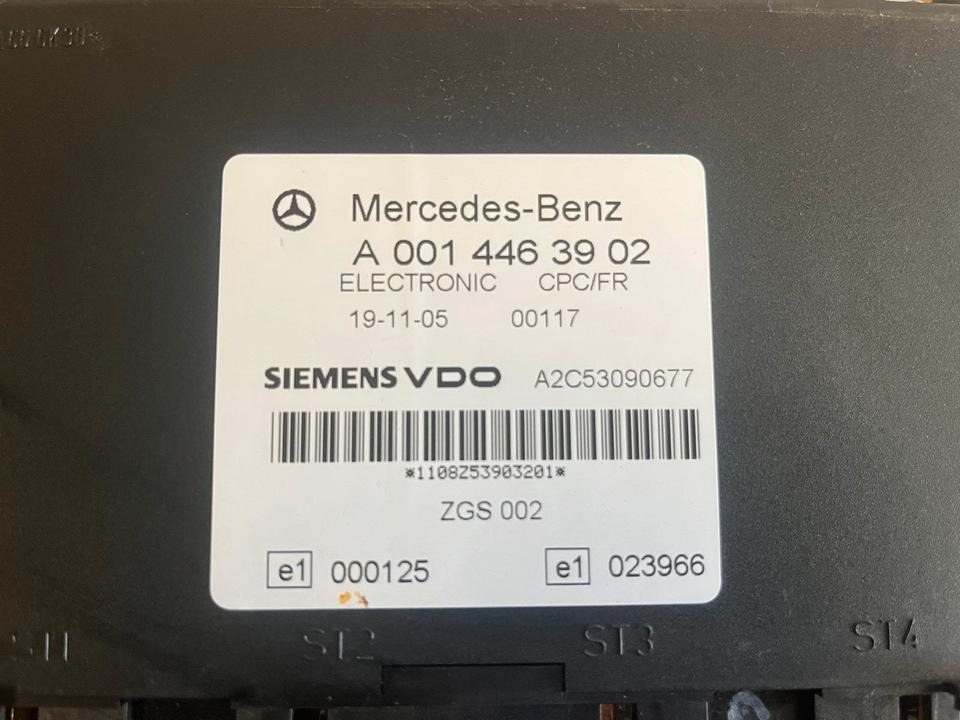 Mercedes Siemens VDO Elektronik CPC/FR Steuergerät A0014463902 - Запчасти: фото 3 Mercedes Siemens VDO Elektronik CPC/FR Steuergerät A0014463902 - Запчасти: фото 3