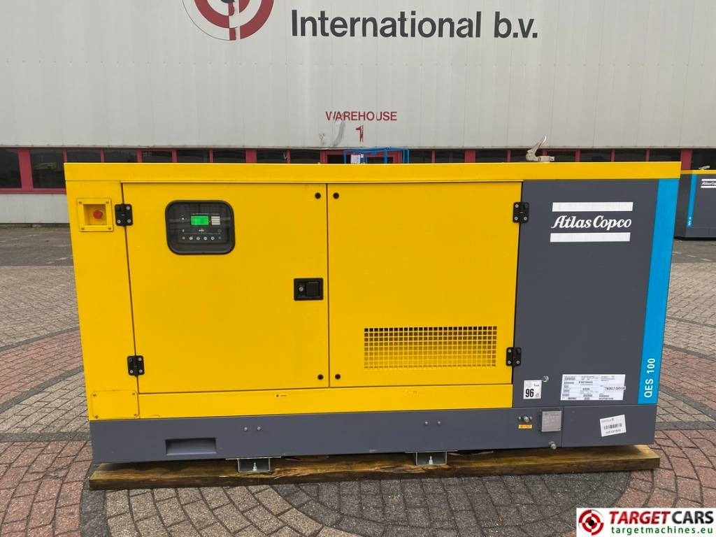 Новый Электрогенератор Atlas Copco QES100 Diesel 100KVA Generator 400/230V Unused: фото 1