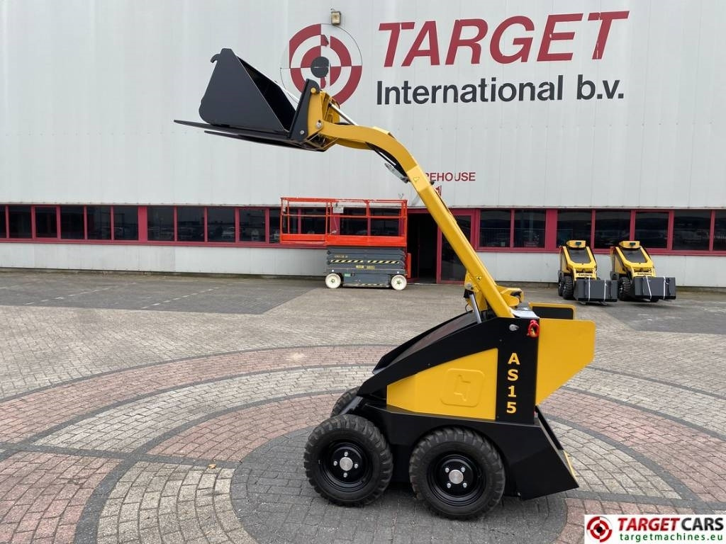 Мини-погрузчик с бортовым поворотом Conmeq AS15 Mini Skid Steer Loader 4x4 Electric: фото 7