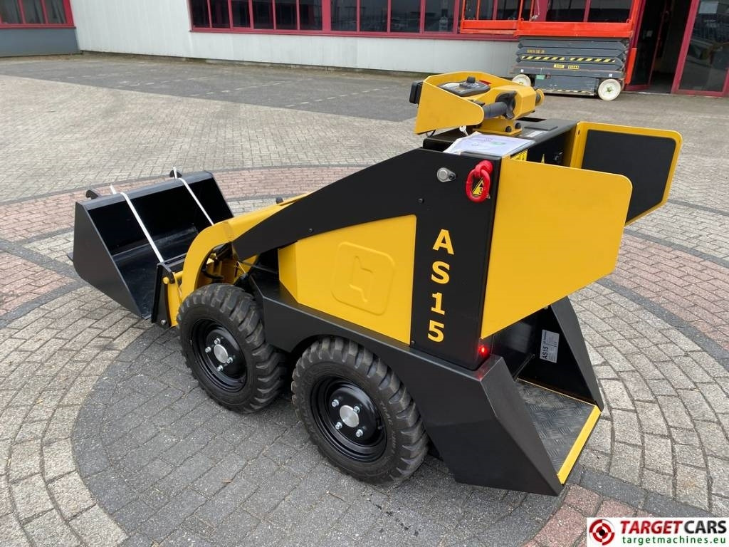 Мини-погрузчик с бортовым поворотом Conmeq AS15 Mini Skid Steer Loader 4x4 Electric: фото 5