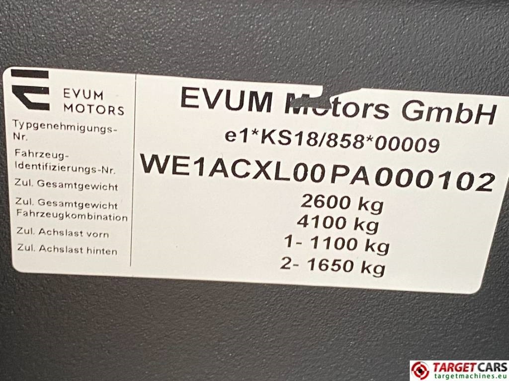 Новый Грузовик бортовой/ Платформа, Грузовой электромобиль Evum ACar Electric UTV 4x4 Open Platform XL Van: фото 11