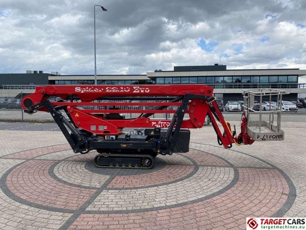 Коленчатый подъемник, Спайдер-вышка Platform Basket Spider 22.10 Evo Track Articulated BoomLift 2170cm: фото 42 Коленчатый подъемник, Спайдер-вышка Platform Basket Spider 22.10 Evo Track Articulated BoomLift 2170cm: фото 42