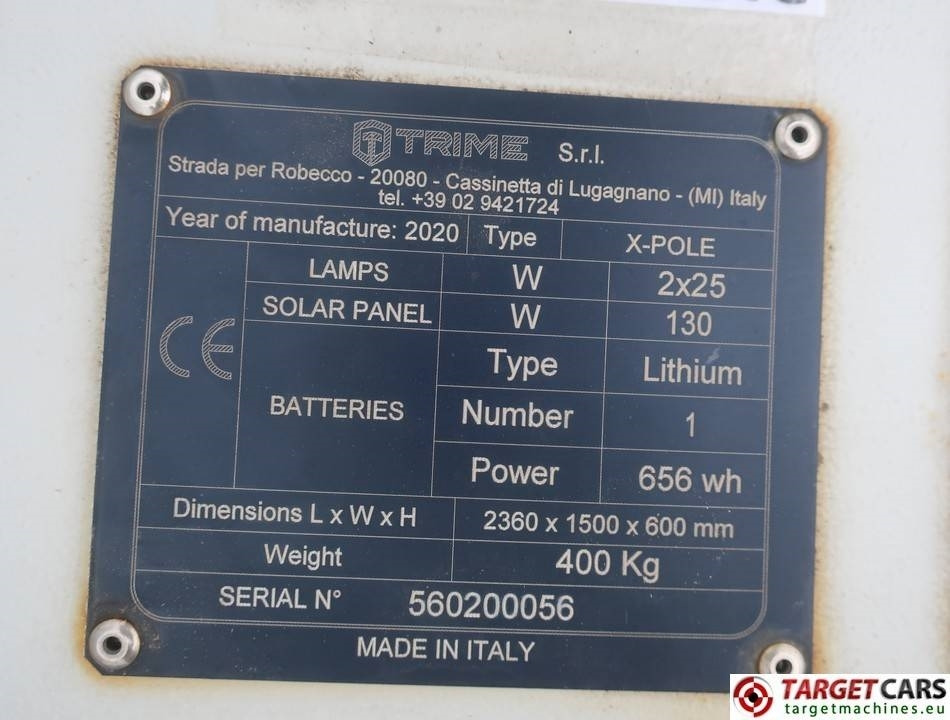Осветительная мачта Trime X-Polar Solar Panel 50W Led Tower Light: фото 10