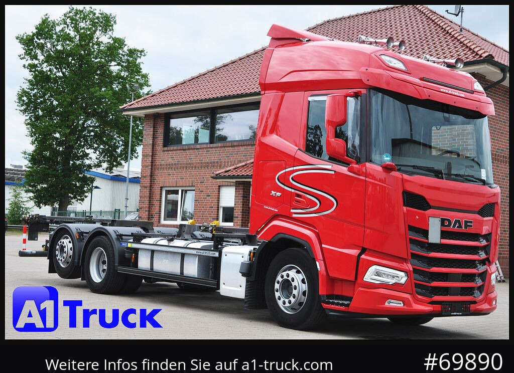DAF XF 480, BDF, 7,45, 7,82, Lift-Lenkachse, - Грузовик-контейнеровоз/ Сменный кузов: фото 1 DAF XF 480, BDF, 7,45, 7,82, Lift-Lenkachse, - Грузовик-контейнеровоз/ Сменный кузов: фото 1