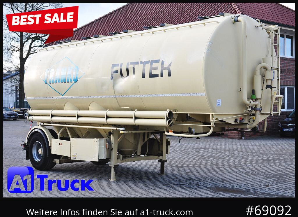 FELDBINDER Welgro, 36m³, Silo 5 Kammern, Lenkachse, - Полуприцеп цистерна для сыпучих грузов: фото 1 FELDBINDER Welgro, 36m³, Silo 5 Kammern, Lenkachse, - Полуприцеп цистерна для сыпучих грузов: фото 1