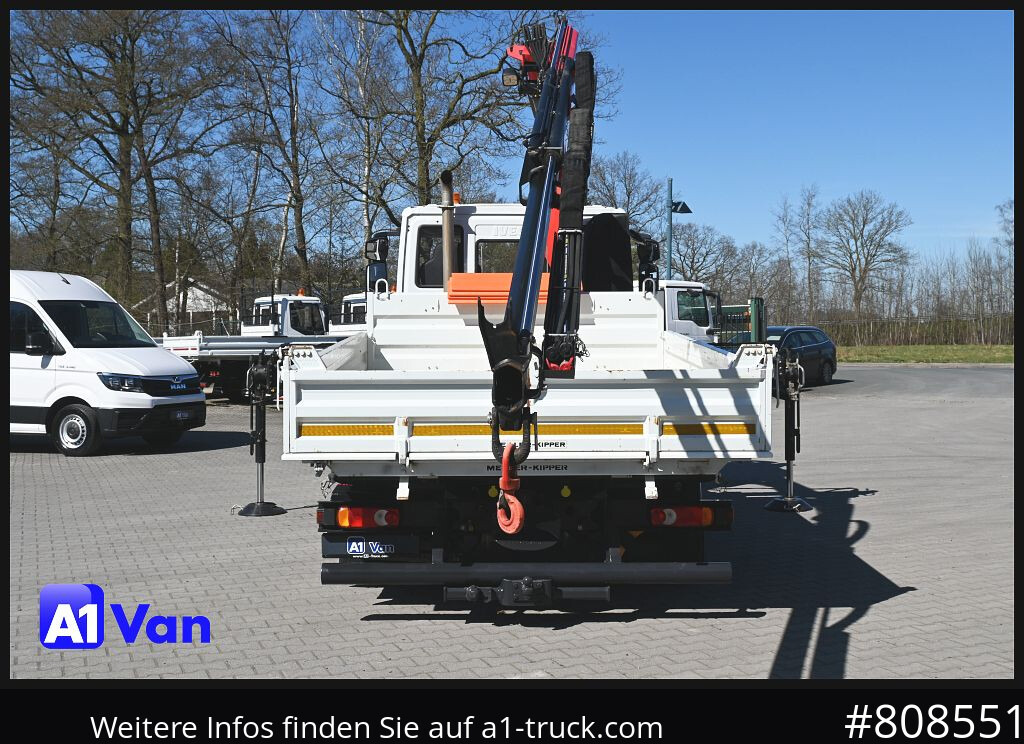 Грузовик, Автоманипулятор IVECO Eurocargo 80E22 Kipper Kran, Palfinger, Klima, Luftfederung: фото 10