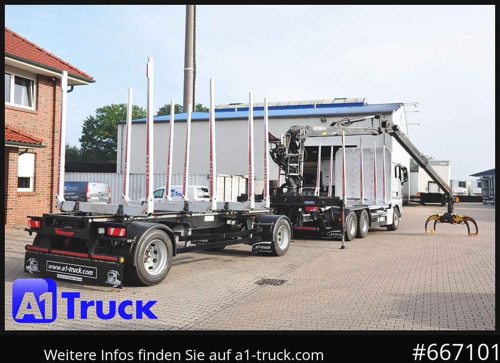 Грузовик, Автоманипулятор MAN TGX 26.480, Holz Kesla 2109, 6x4,: фото 8
