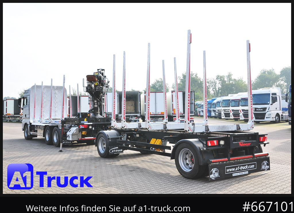Грузовик, Автоманипулятор MAN TGX 26.480, Holz Kesla 2109, 6x4,: фото 9