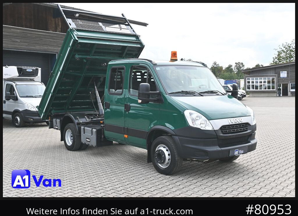 IVECO Daily 70C21 Kipper Doka, Meiller, 7-Sitzer, 3,0 Liter - Малотоннажный самосвал, Грузопассажирский фургон: фото 1 IVECO Daily 70C21 Kipper Doka, Meiller, 7-Sitzer, 3,0 Liter - Малотоннажный самосвал, Грузопассажирский фургон: фото 1