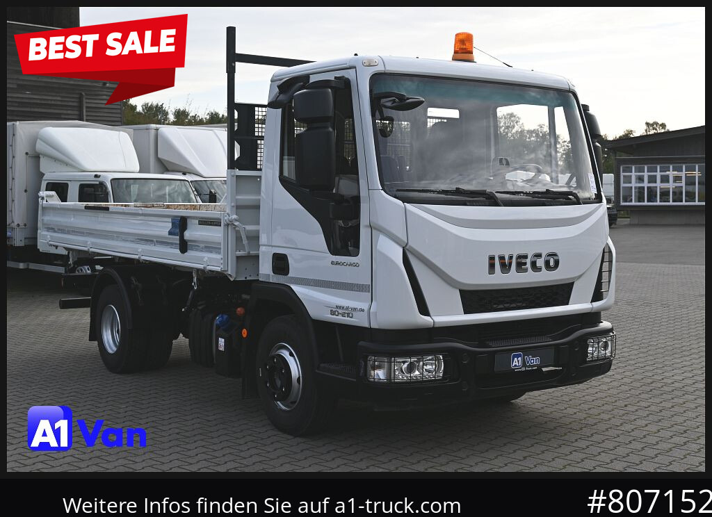 IVECO Eurocargo 80E21 Kipper, Meiller, Klima, 2x AHK - Самосвал: фото 1 IVECO Eurocargo 80E21 Kipper, Meiller, Klima, 2x AHK - Самосвал: фото 1