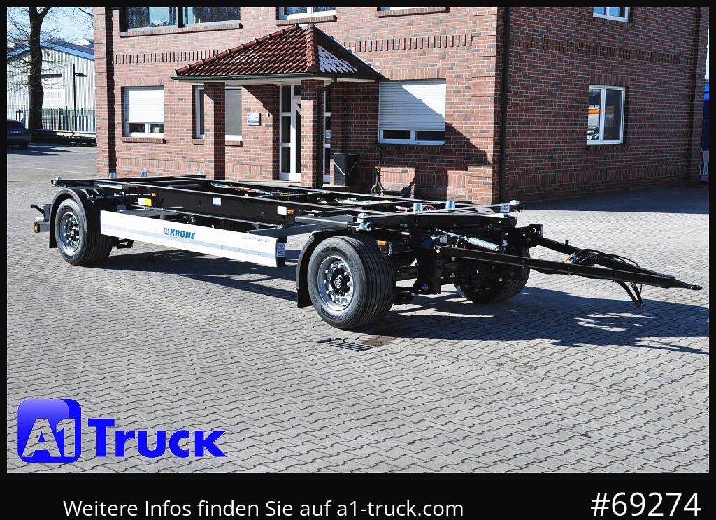 KRONE 5 x AZW 18, MAXI für 1120mm + 1320mm, SOFORT NEU - Прицеп-контейнеровоз/ Сменный кузов: фото 1 KRONE 5 x AZW 18, MAXI für 1120mm + 1320mm, SOFORT NEU - Прицеп-контейнеровоз/ Сменный кузов: фото 1