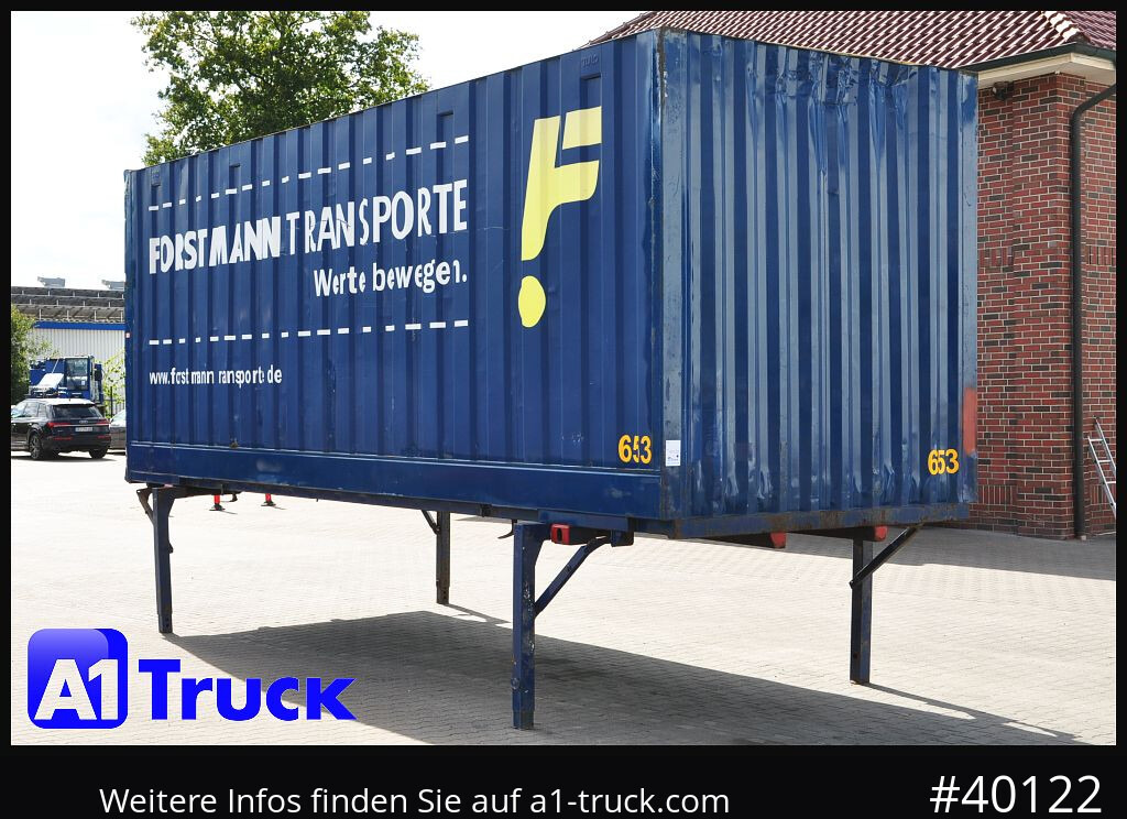 KRONE BDF 7,82 Container, 2700mm Innenhöhe, Portaltür - Морской контейнер: фото 1 KRONE BDF 7,82 Container, 2700mm Innenhöhe, Portaltür - Морской контейнер: фото 1