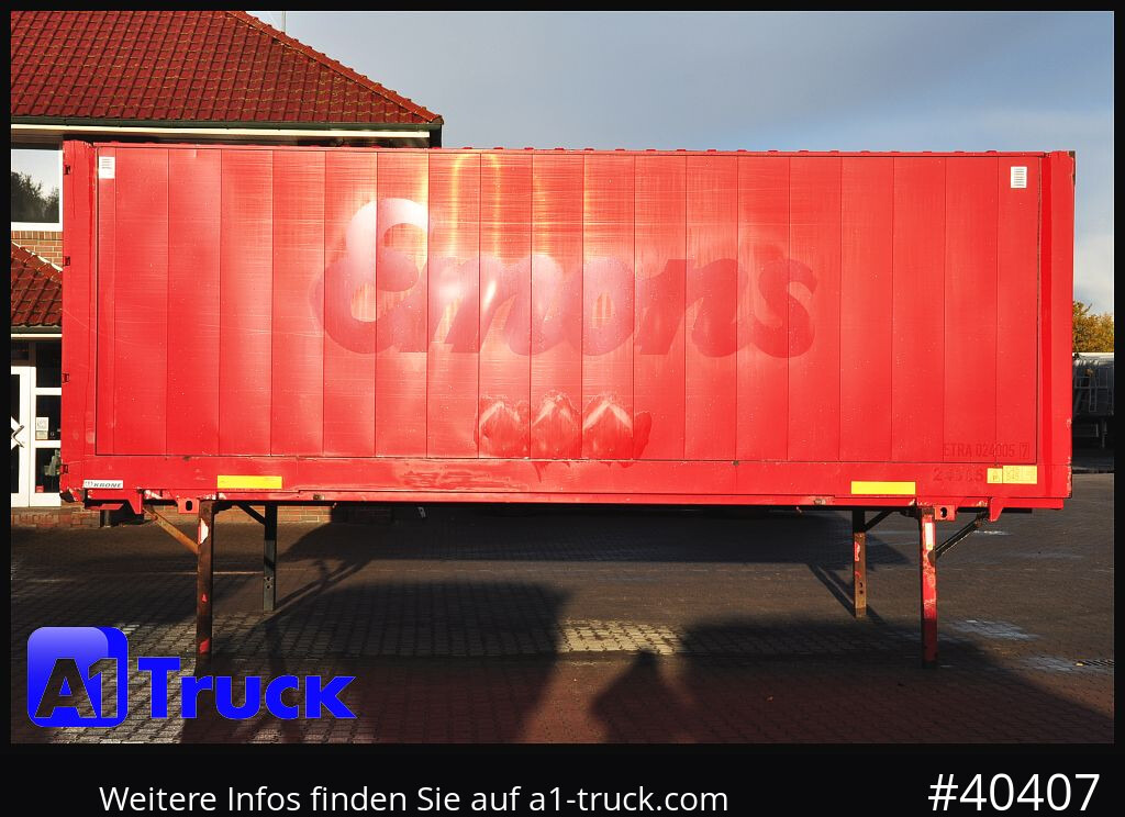 Сменный кузов - фургон KRONE BDF 7,82 Wechselbrücke, 2680mm Innenhöhe.: фото 8 Сменный кузов - фургон KRONE BDF 7,82 Wechselbrücke, 2680mm Innenhöhe.: фото 8