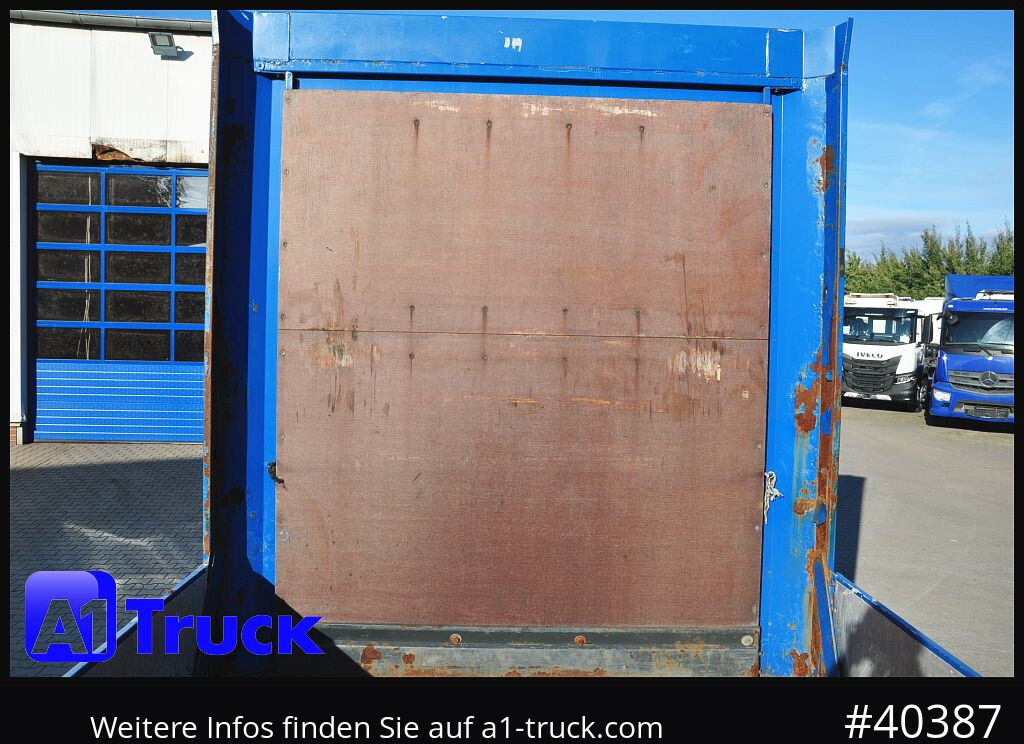 KRONE Mega, Pritsche, 1 Vorbesitzer, TÜV 01-2026, Staplerhalterung - Полуприцеп бортовой/ Платформа: фото 5 KRONE Mega, Pritsche, 1 Vorbesitzer, TÜV 01-2026, Staplerhalterung - Полуприцеп бортовой/ Платформа: фото 5