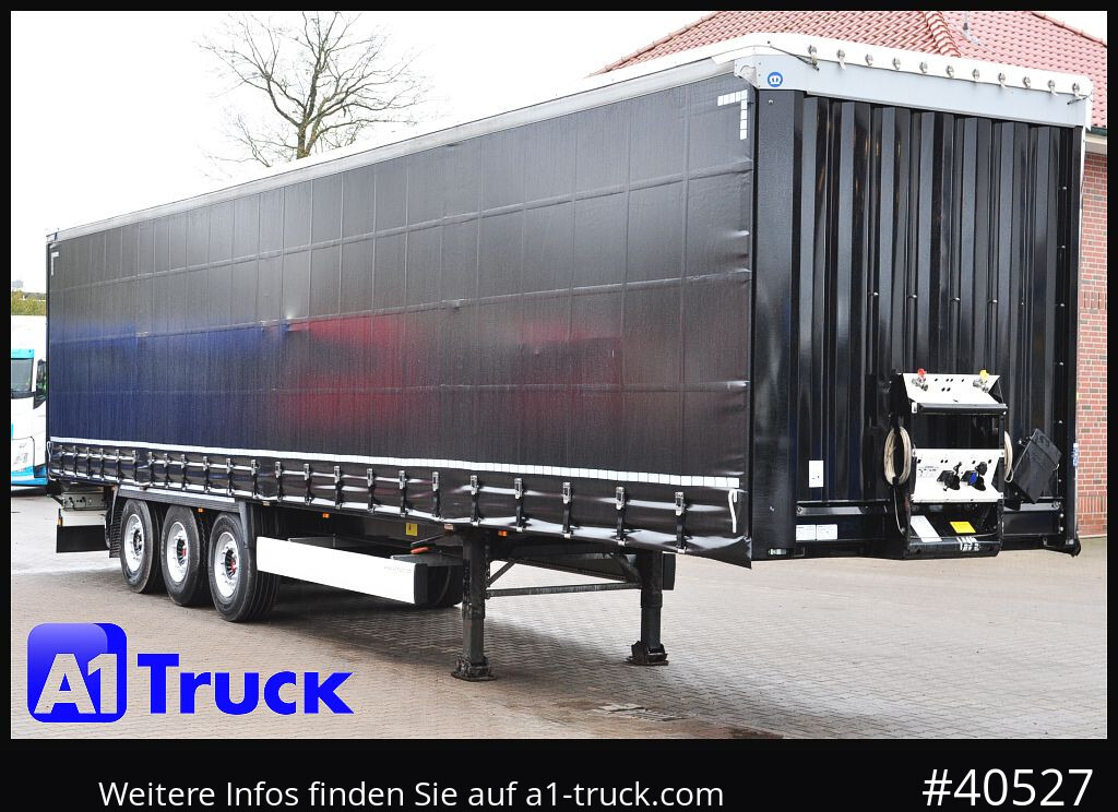 KRONE SD, Tautliner, neue Plane, 202.590km, 1 Vorbesitzer - Тентованный полуприцеп: фото 1 KRONE SD, Tautliner, neue Plane, 202.590km, 1 Vorbesitzer - Тентованный полуприцеп: фото 1