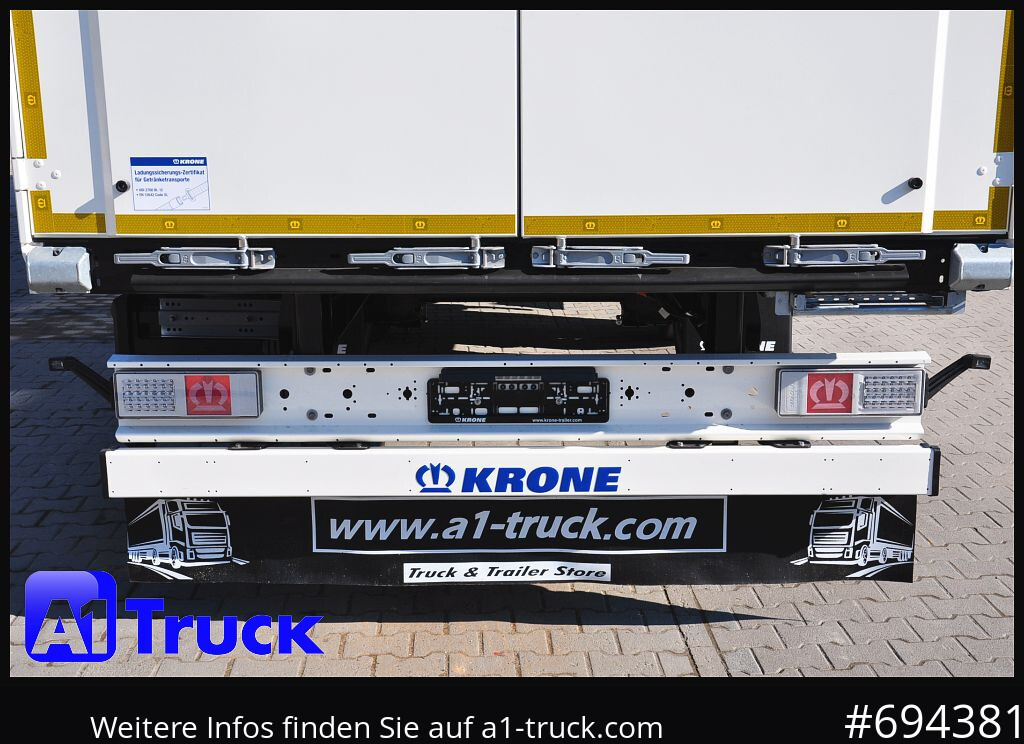 KRONE SZ 2 achs Koffer, Code XL, VDI 2700, SOFORT - Полуприцеп-фургон: фото 3 KRONE SZ 2 achs Koffer, Code XL, VDI 2700, SOFORT - Полуприцеп-фургон: фото 3