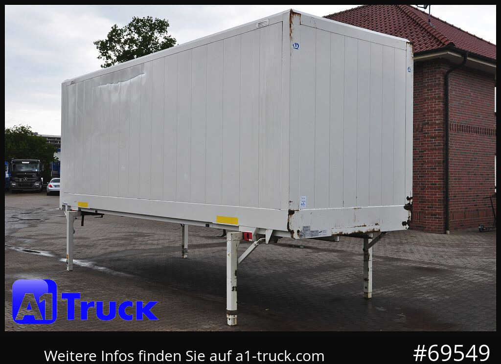 KRONE WB BDF 7,45 Koffer, 2750mm innen, - Сменный кузов - фургон: фото 1 KRONE WB BDF 7,45 Koffer, 2750mm innen, - Сменный кузов - фургон: фото 1