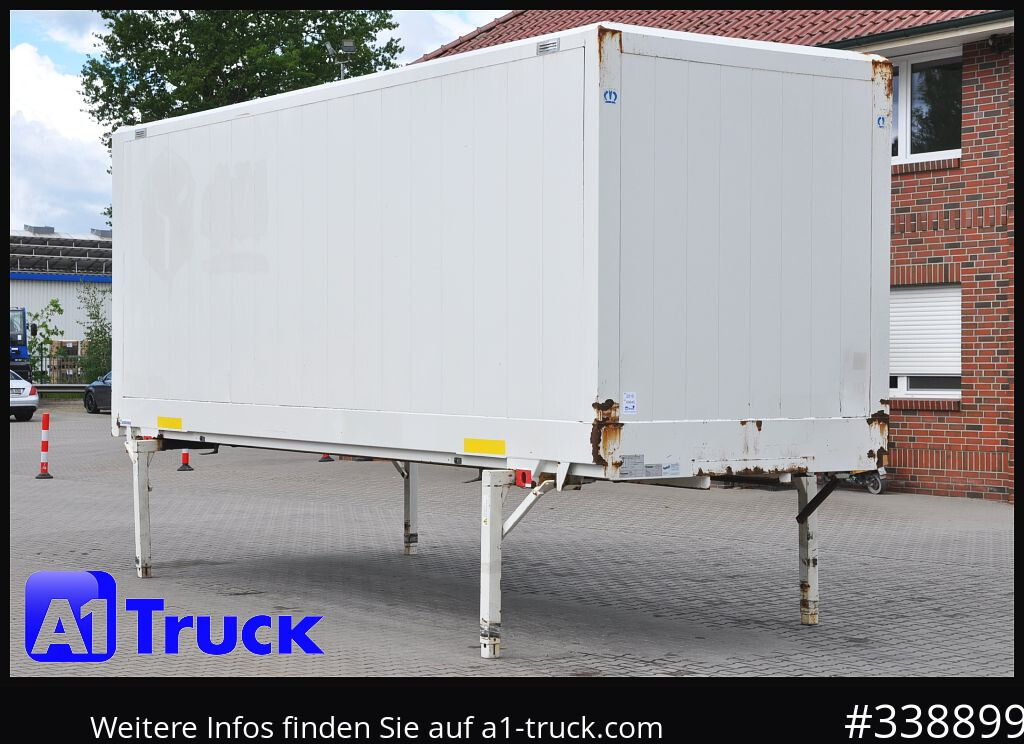 KRONE WB BDF 7,45 Koffer, 2750mm innen, mehrmals vorhanden - Сменный кузов - фургон: фото 1 KRONE WB BDF 7,45 Koffer, 2750mm innen, mehrmals vorhanden - Сменный кузов - фургон: фото 1