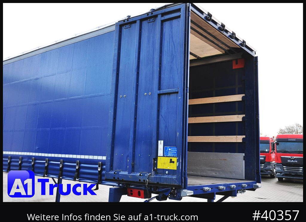 KRONE Wechselbrücke 7,45, Code XL, Bordwand, neue Plane - Тентованный кузов: фото 2 KRONE Wechselbrücke 7,45, Code XL, Bordwand, neue Plane - Тентованный кузов: фото 2