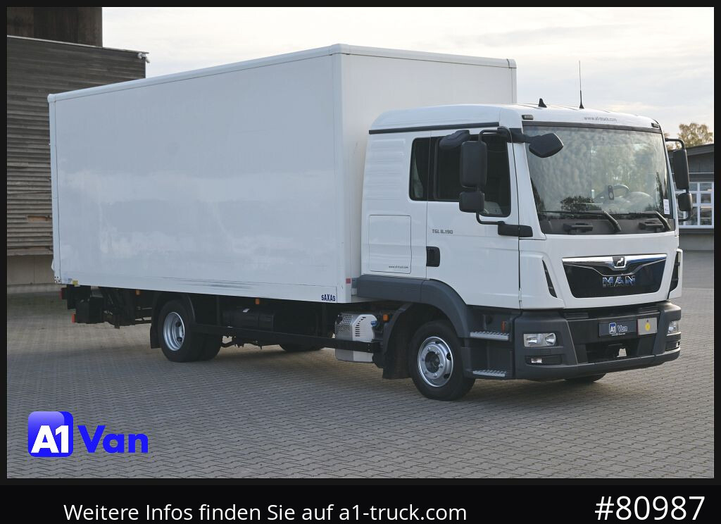 MAN TGL 8.190 4x2 L-Haus Schlafkabine - Фургон с закрытым кузовом: фото 1 MAN TGL 8.190 4x2 L-Haus Schlafkabine - Фургон с закрытым кузовом: фото 1