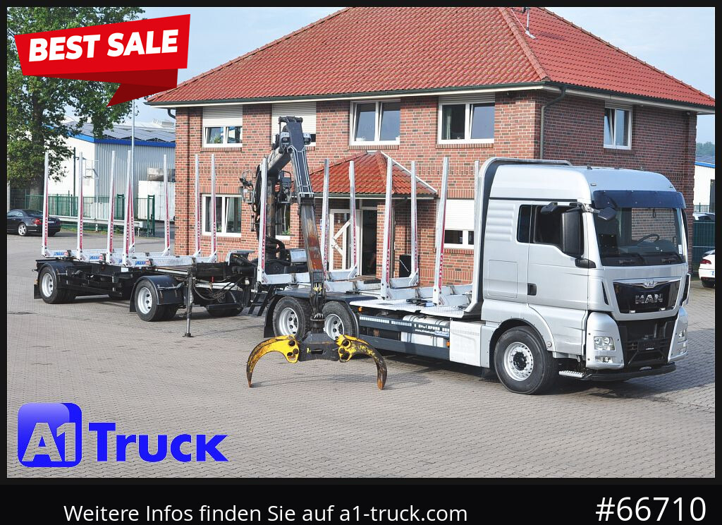 MAN TGX 26.480, Holz Kesla 2109, 6x4, - Лесовоз, Автоманипулятор: фото 1 MAN TGX 26.480, Holz Kesla 2109, 6x4, - Лесовоз, Автоманипулятор: фото 1