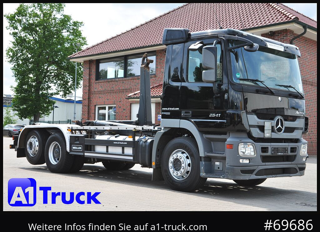 MERCEDES-BENZ Actros 2541 MP3,EEV, Meiller 20.67, Lift - Крюковой мультилифт: фото 1 MERCEDES-BENZ Actros 2541 MP3,EEV, Meiller 20.67, Lift - Крюковой мультилифт: фото 1