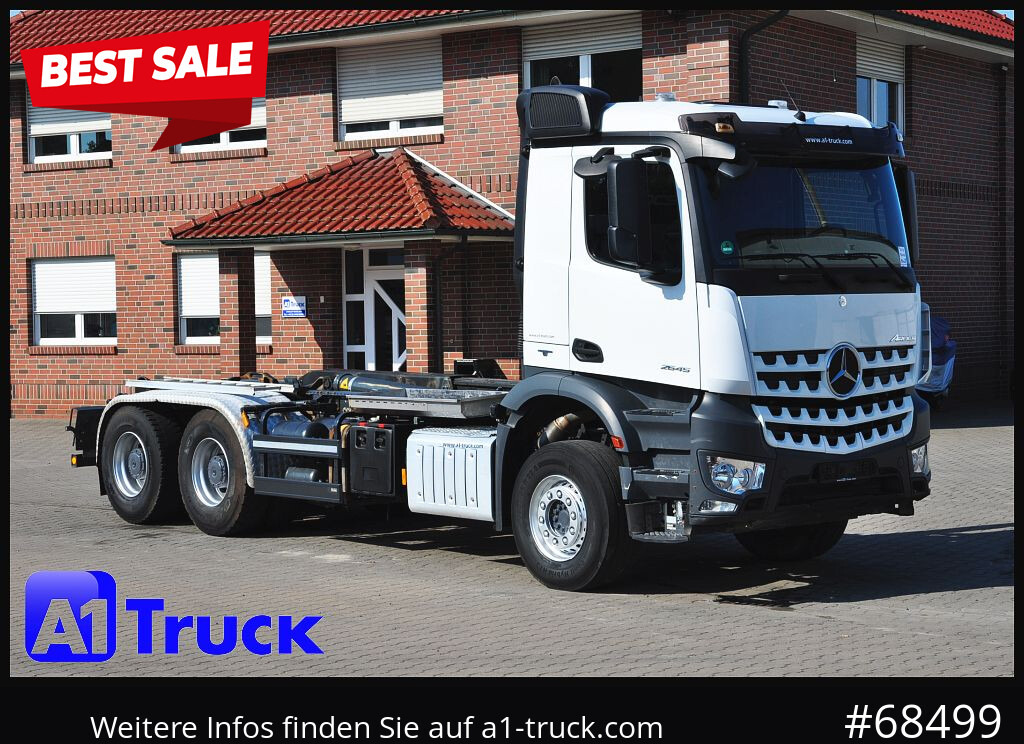 MERCEDES-BENZ Arocs 2645 BL, Meiller, 6x4, Funk, - Крюковой мультилифт: фото 1 MERCEDES-BENZ Arocs 2645 BL, Meiller, 6x4, Funk, - Крюковой мультилифт: фото 1