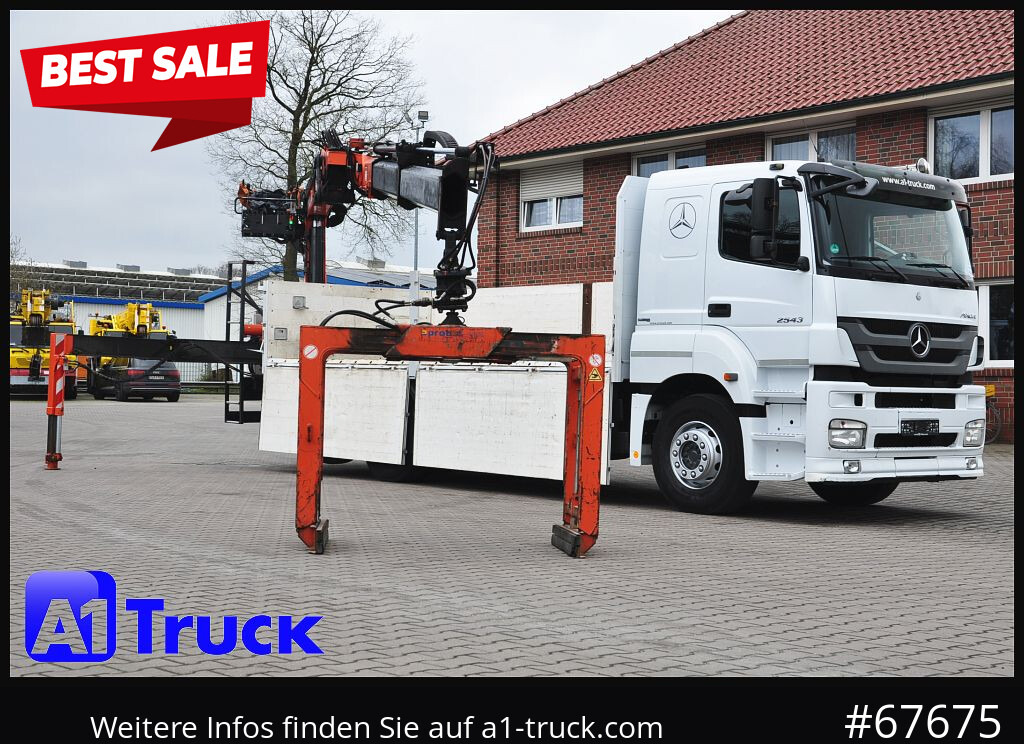 MERCEDES-BENZ Axor 2543, Atlas 170.2 Kran, Lift-Lenkachse, - Автоманипулятор, Грузовик бортовой/ Платформа: фото 1 MERCEDES-BENZ Axor 2543, Atlas 170.2 Kran, Lift-Lenkachse, - Автоманипулятор, Грузовик бортовой/ Платформа: фото 1