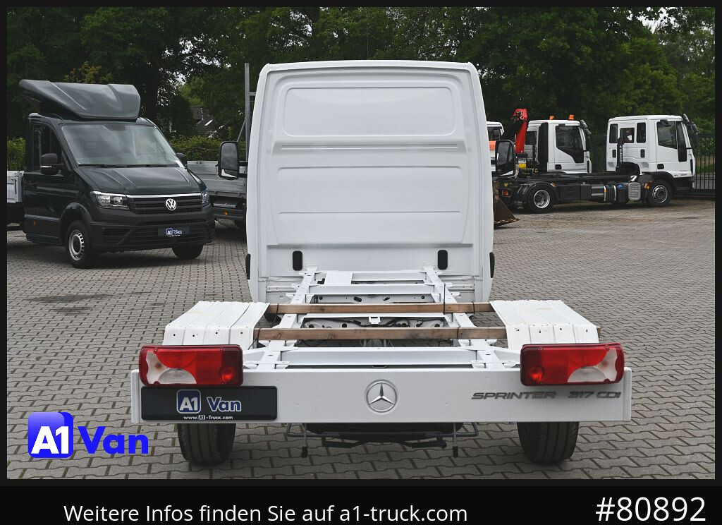 Новый Грузовик-шасси MERCEDES-BENZ Sprinter 317 CDI Fahrgestell, NEU, Klima, Tempomat: фото 10