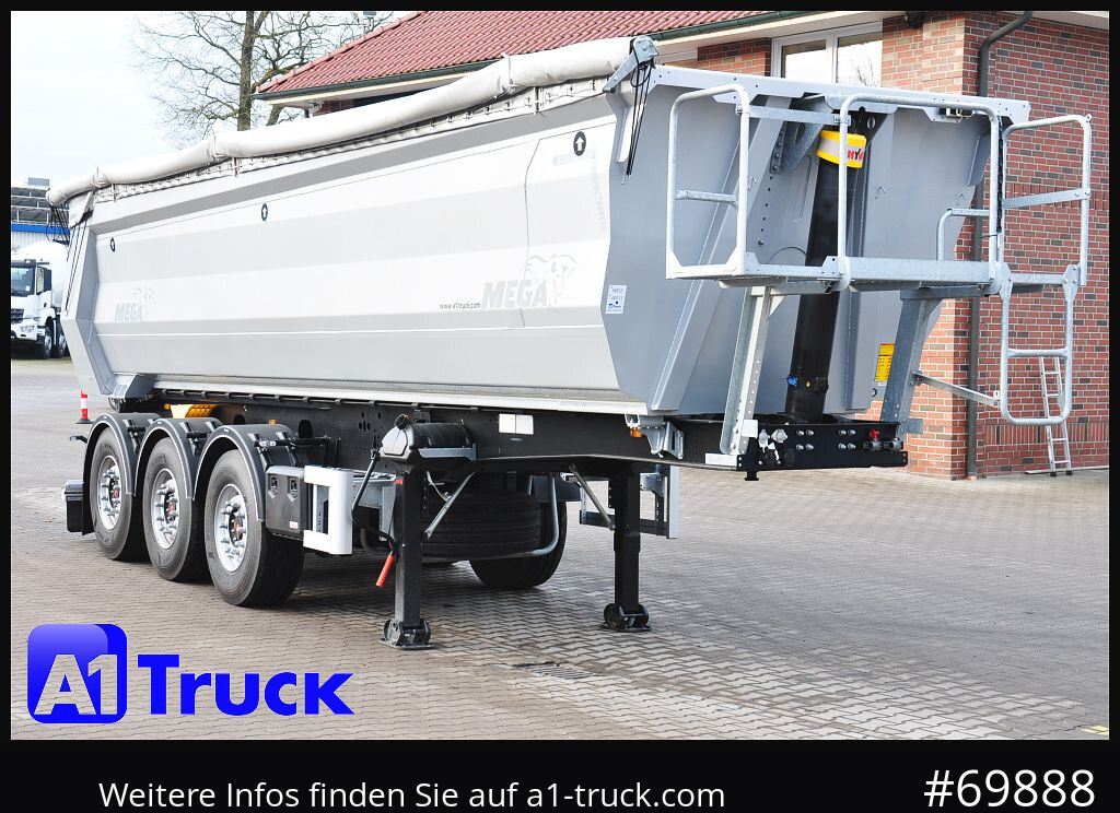 REISCH Mega 28m³ Lift Stahl SAF Hardox - Самосвальный полуприцеп: фото 1 REISCH Mega 28m³ Lift Stahl SAF Hardox - Самосвальный полуприцеп: фото 1