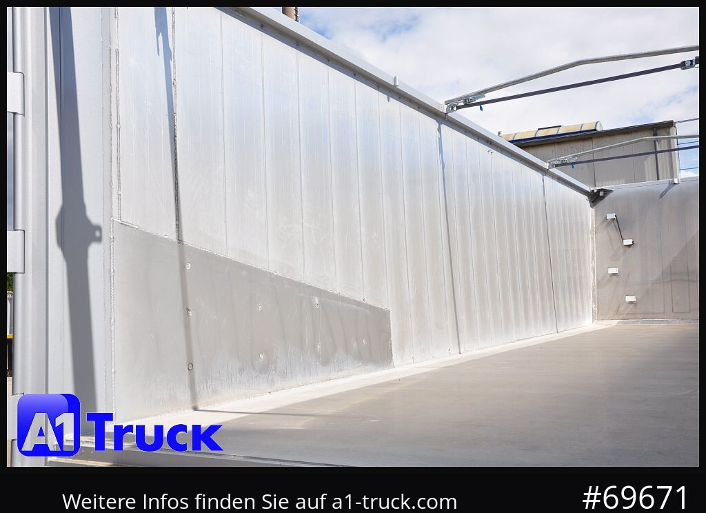 REISCH RHKS, Alu-Kippmulde 52m³, Kombitüren, Alufelgen, Liftachse, - Самосвальный полуприцеп: фото 2 REISCH RHKS, Alu-Kippmulde 52m³, Kombitüren, Alufelgen, Liftachse, - Самосвальный полуприцеп: фото 2