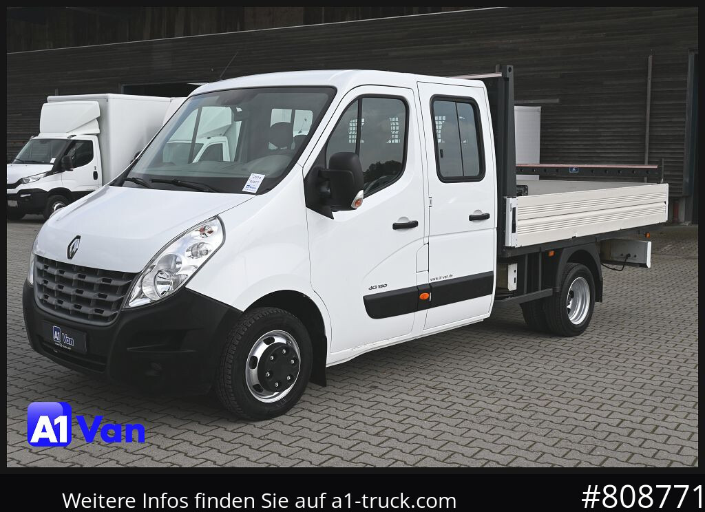 Малотоннажный бортовой грузовик RENAULT Master Pritsche Doka, AHK 3,5Tonnen , Klima, Luftfederung: фото 13