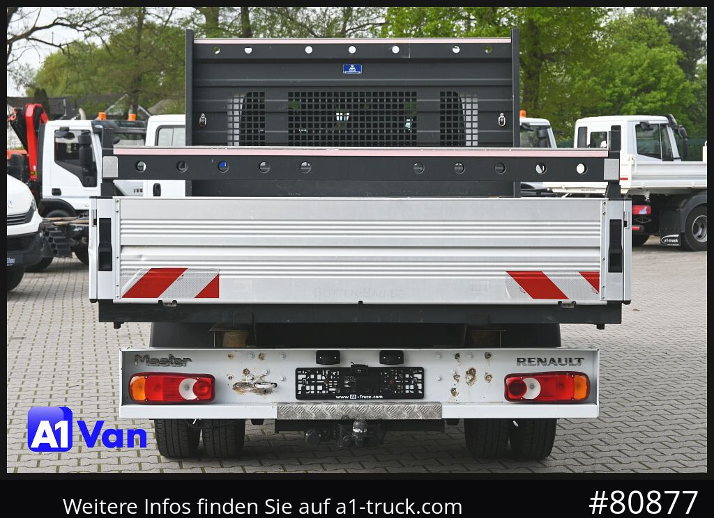 Малотоннажный бортовой грузовик, Грузопассажирский фургон RENAULT Master Pritsche Doka, AHK 3,5Tonnen , Klima, Luftfederung: фото 10