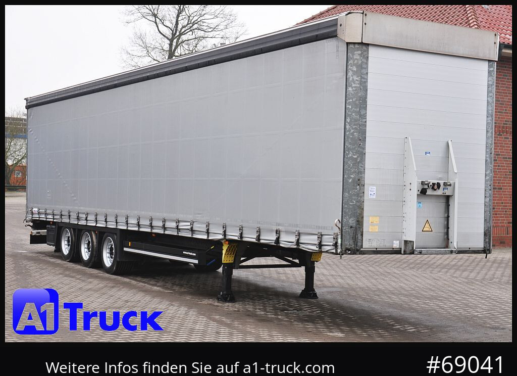 Тентованный полуприцеп SCHMITZ SCS 24, Mega, Lift, VDI 2700, Speed Curtain, Getränke: фото 1