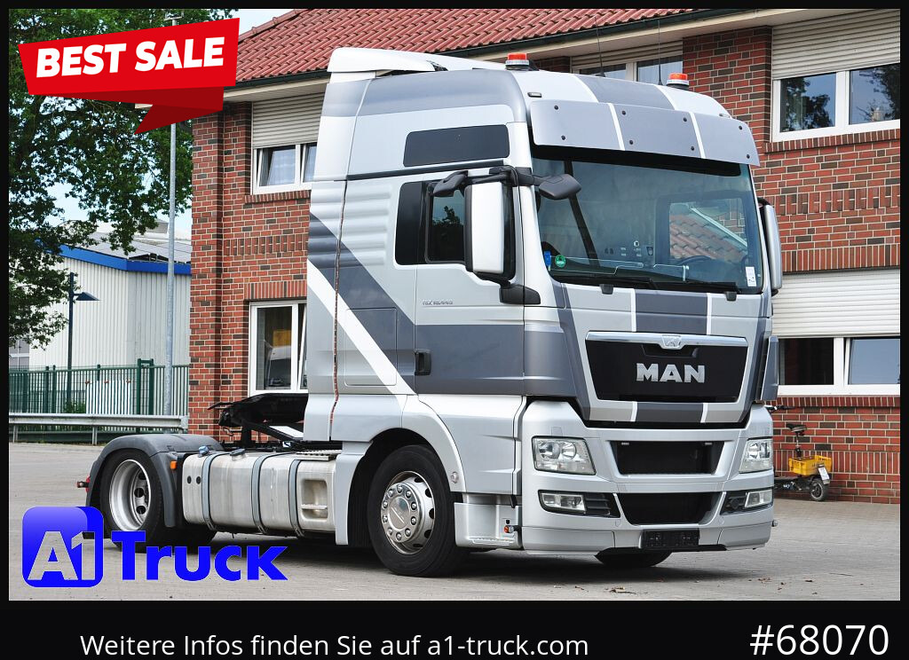 MAN TGX 18.440, Überführer, Terberg Kamag, 2x AHK, verstellbare Sattelplatte, - Тягач: фото 1 MAN TGX 18.440, Überführer, Terberg Kamag, 2x AHK, verstellbare Sattelplatte, - Тягач: фото 1