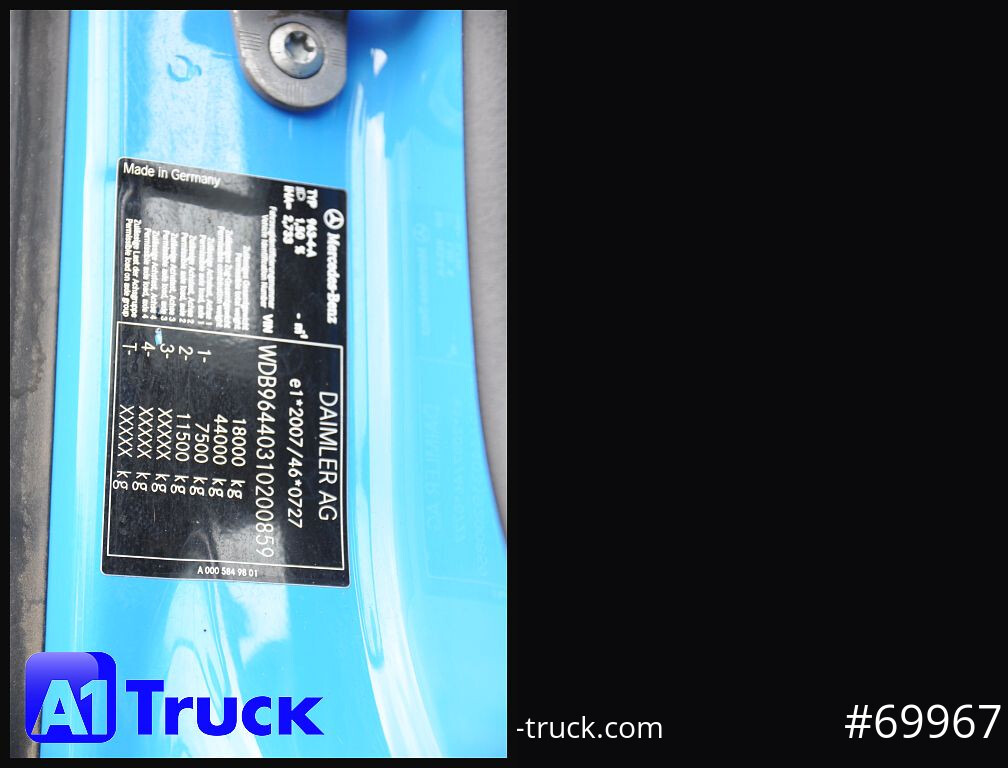 Тягач MERCEDES-BENZ 1845 Arocs, 4x4H, Allrad Hydraulik, Hydrodrive,: фото 7 Тягач MERCEDES-BENZ 1845 Arocs, 4x4H, Allrad Hydraulik, Hydrodrive,: фото 7