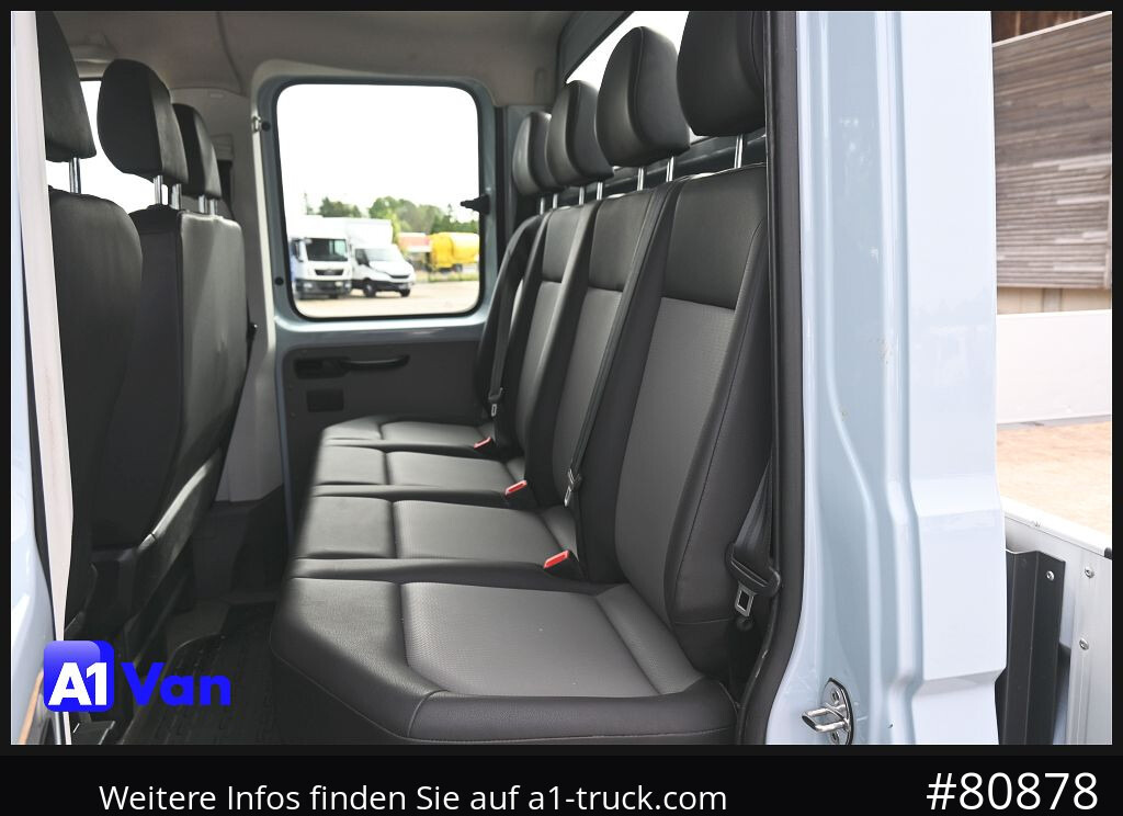 VOLKSWAGEN Crafter 35 Pritsche Doka, AHK, 7-Sitzer, Heckantrieb - Малотоннажный бортовой грузовик, Грузопассажирский фургон: фото 4 VOLKSWAGEN Crafter 35 Pritsche Doka, AHK, 7-Sitzer, Heckantrieb - Малотоннажный бортовой грузовик, Грузопассажирский фургон: фото 4