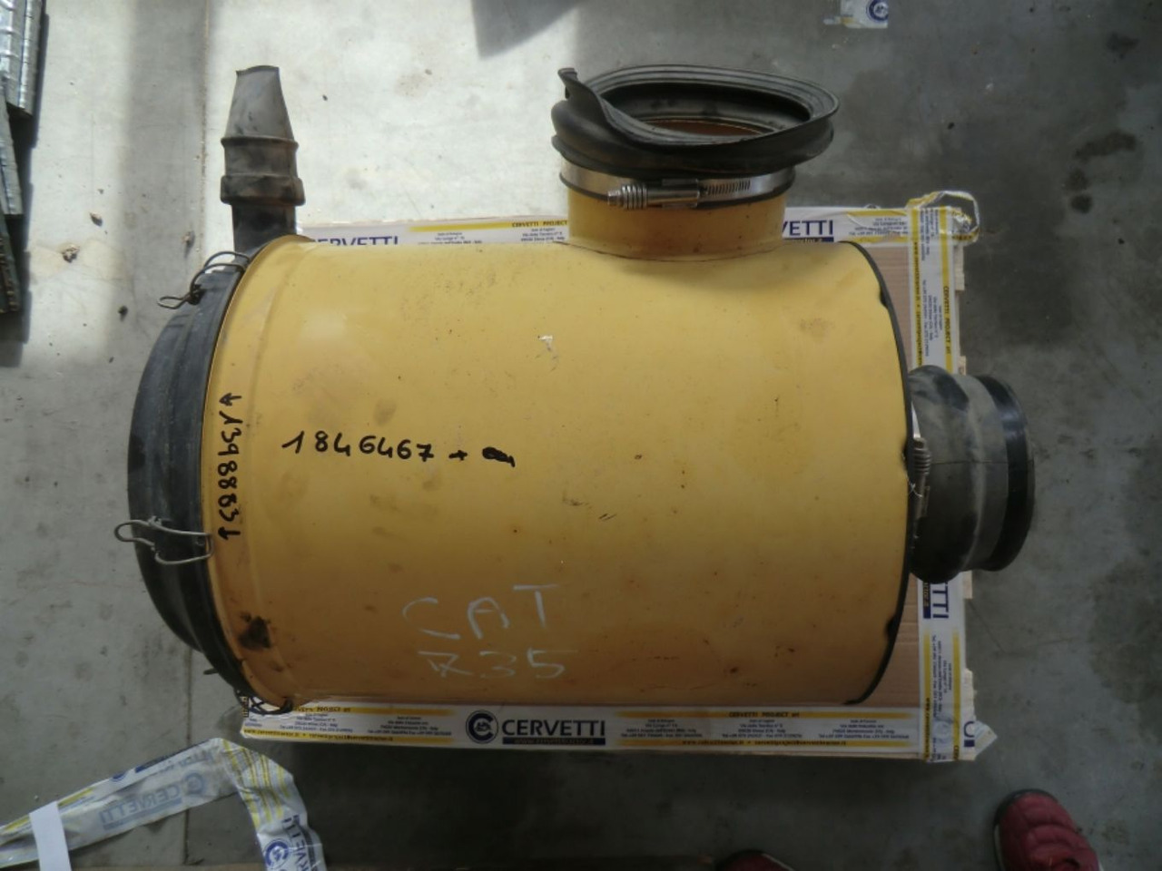Caterpillar 735 Contenitore del filtro dell aria completo - Воздушный фильтр для Строительной техники: фото 5 Caterpillar 735 Contenitore del filtro dell aria completo - Воздушный фильтр для Строительной техники: фото 5