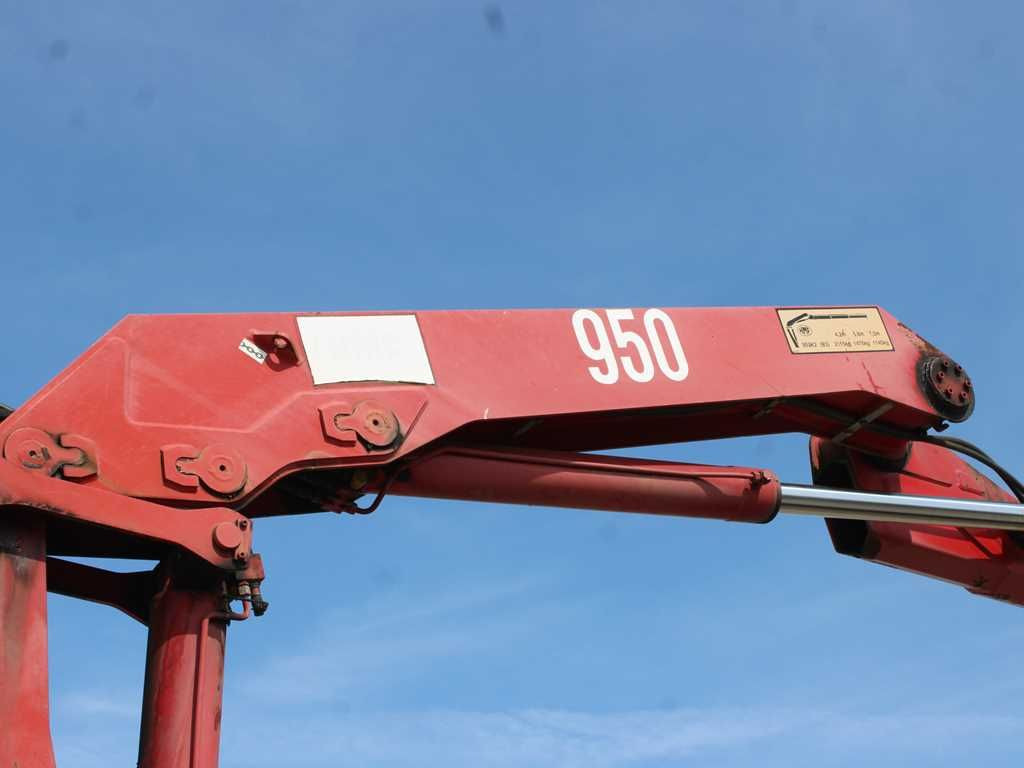 Грузовик бортовой/ Платформа, Автоманипулятор DAF CF 240, CRANE HMF 953 K2, PNEU 80%: фото 8