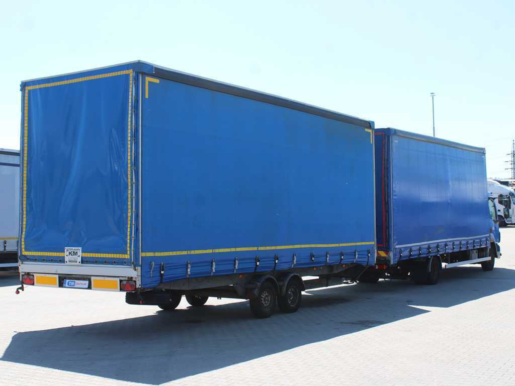 DAF FA LF 45, EURO 5, TYRES 80% + AGADOS TRAILER - Тентованный грузовик: фото 4 DAF FA LF 45, EURO 5, TYRES 80% + AGADOS TRAILER - Тентованный грузовик: фото 4