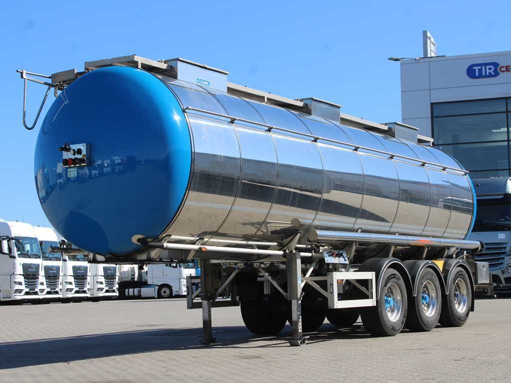 Feldbinder FELDBINDER tsa 32.3, NO ADR, 32m³, LIFTING AXLE - Полуприцеп-цистерна: фото 1 Feldbinder FELDBINDER tsa 32.3, NO ADR, 32m³, LIFTING AXLE - Полуприцеп-цистерна: фото 1