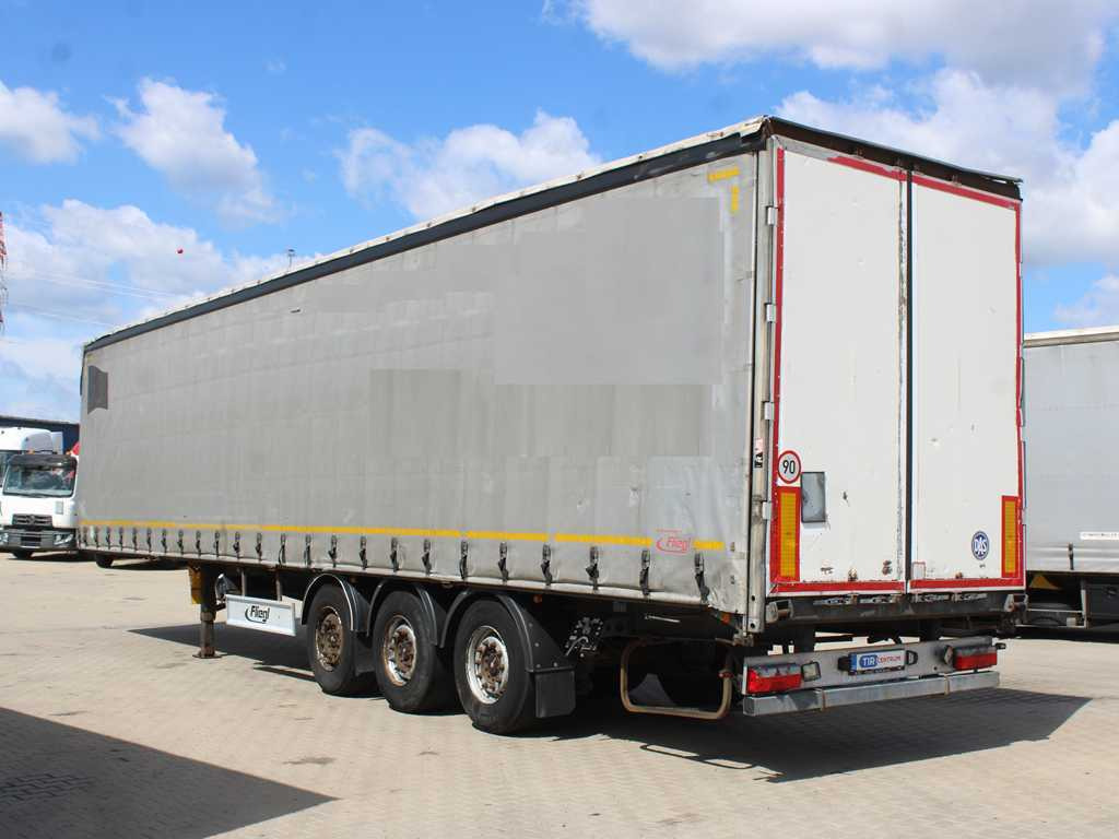 Fliegl SDS 043 DA, MULTILOCK, SAF, LIFTING AXLE - Тентованный полуприцеп: фото 5 Fliegl SDS 043 DA, MULTILOCK, SAF, LIFTING AXLE - Тентованный полуприцеп: фото 5