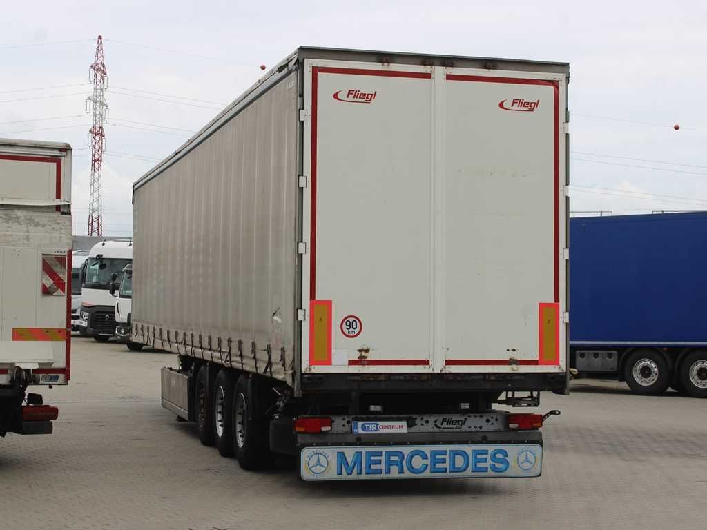 Fliegl SDS 390, MULDA, MULTILOCK, LIFTING AXLE, SAF - Тентованный полуприцеп: фото 4 Fliegl SDS 390, MULDA, MULTILOCK, LIFTING AXLE, SAF - Тентованный полуприцеп: фото 4