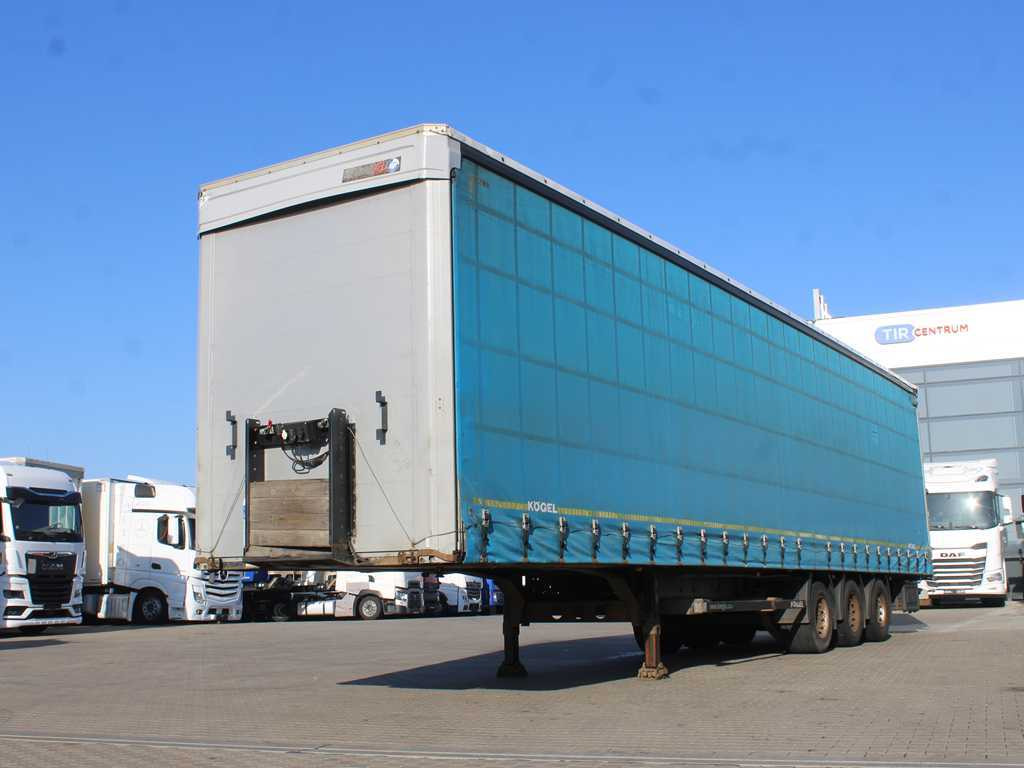 Kögel S 24, LOWDECK, LIFTING AXLE, LIFTING ROOF, MULTILOCK - Тентованный полуприцеп: фото 1 Kögel S 24, LOWDECK, LIFTING AXLE, LIFTING ROOF, MULTILOCK - Тентованный полуприцеп: фото 1