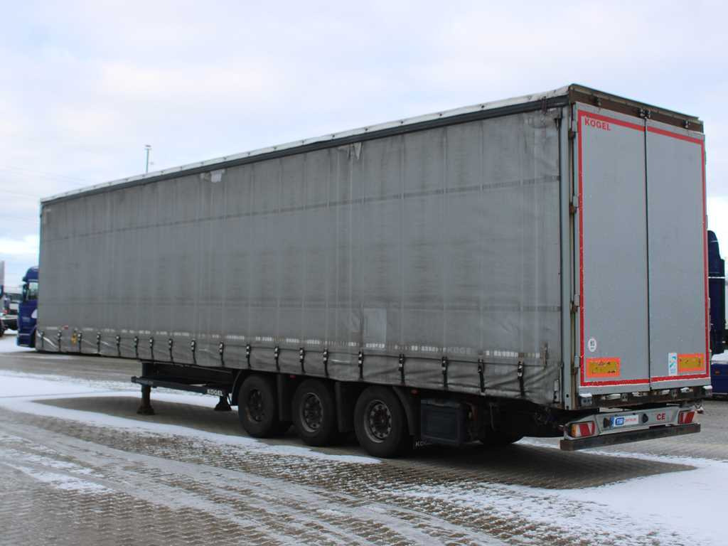 Kögel S24-1, LOWDECK, LIFTING AXLE, SAF, LIFTING ROOF - Тентованный полуприцеп: фото 5 Kögel S24-1, LOWDECK, LIFTING AXLE, SAF, LIFTING ROOF - Тентованный полуприцеп: фото 5