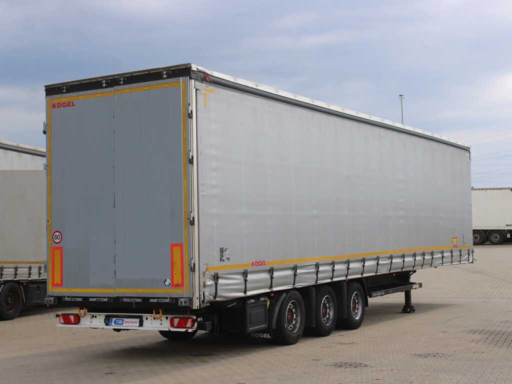 Kögel SN 24, LOWDECK, LIFT AXLE, LIFTING ROOF, SAF - Тентованный полуприцеп: фото 4 Kögel SN 24, LOWDECK, LIFT AXLE, LIFTING ROOF, SAF - Тентованный полуприцеп: фото 4