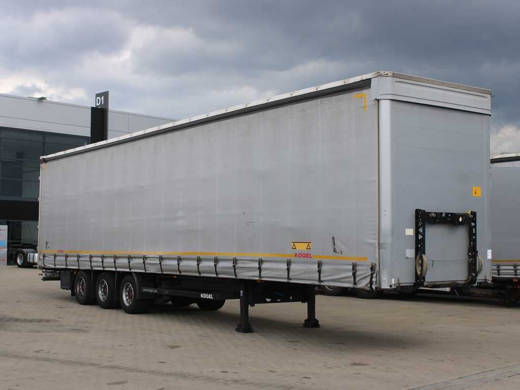 Kögel SN 24, LOWDECK, LIFT AXLE, LIFTING ROOF, SAF - Тентованный полуприцеп: фото 3 Kögel SN 24, LOWDECK, LIFT AXLE, LIFTING ROOF, SAF - Тентованный полуприцеп: фото 3