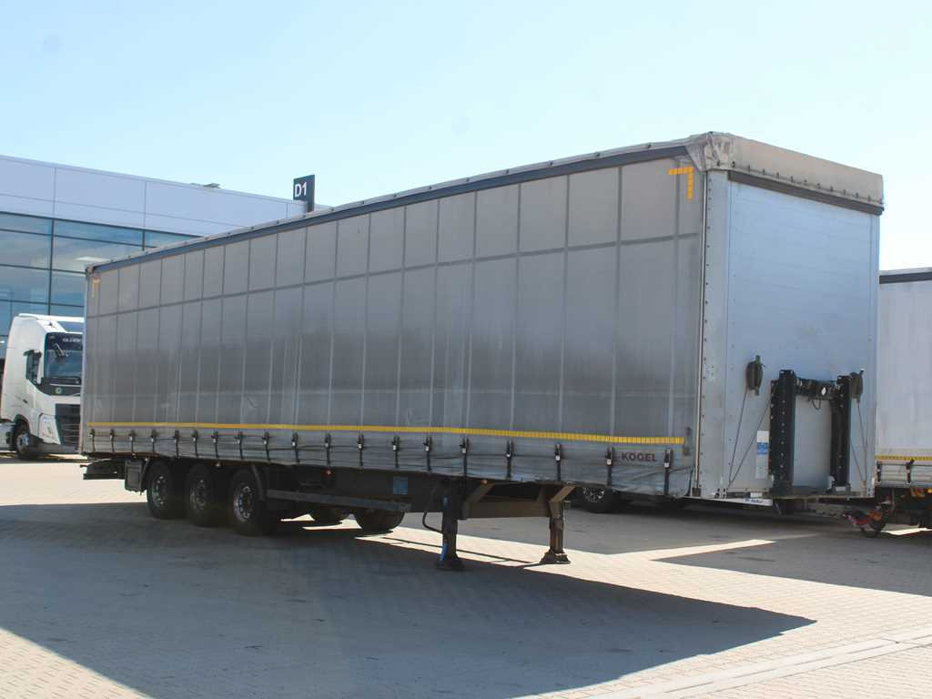 Kögel SN 24 MEGA, SAF, LOWDECK, LIFT AXLE, LIFTING ROOF, MULTILOCK - Тентованный полуприцеп: фото 3 Kögel SN 24 MEGA, SAF, LOWDECK, LIFT AXLE, LIFTING ROOF, MULTILOCK - Тентованный полуприцеп: фото 3